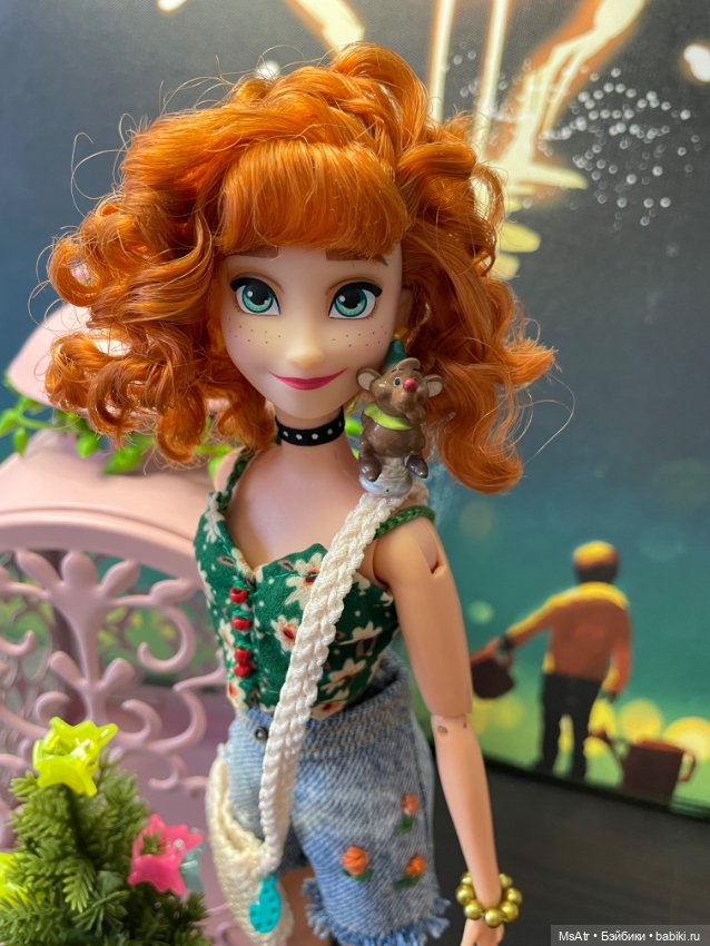 Анюта «Холодное сердце» — Куклы Disney Animators и Принцессы Диснея: Disney Store (фото 3)