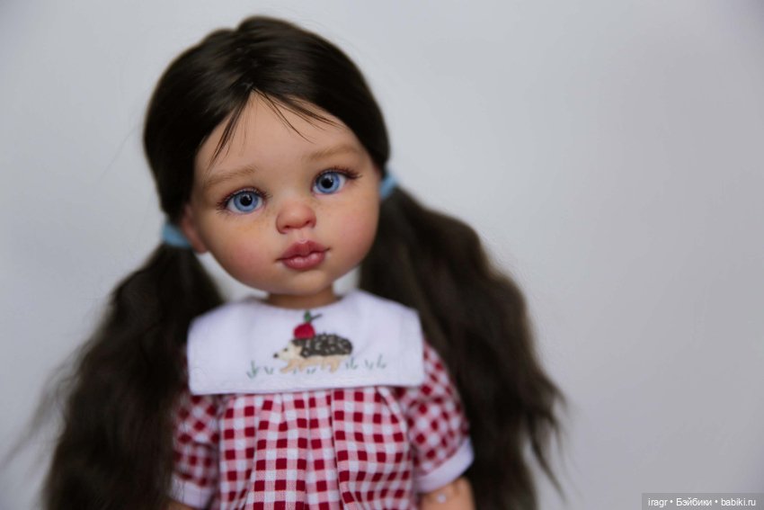 ООАК Ляля — ООАК Paola Reina (Паола Рейна) и испанских кукол: перерисовка (фото 4)