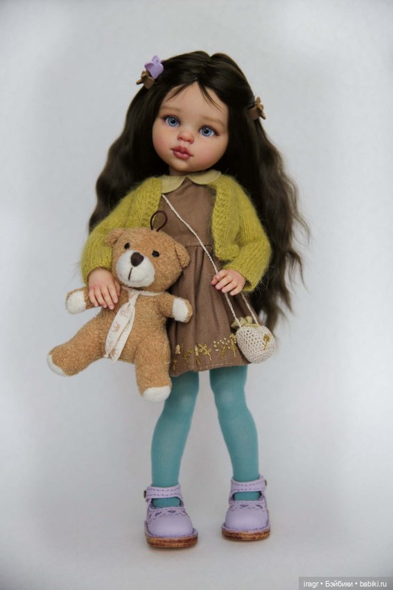 ООАК Ляля — ООАК Paola Reina (Паола Рейна) и испанских кукол: перерисовка (фото 5)