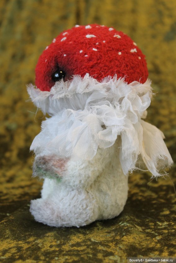 Мухомор и подосиновик — Авторские мишки Тедди и друзья: фото (фото 6)