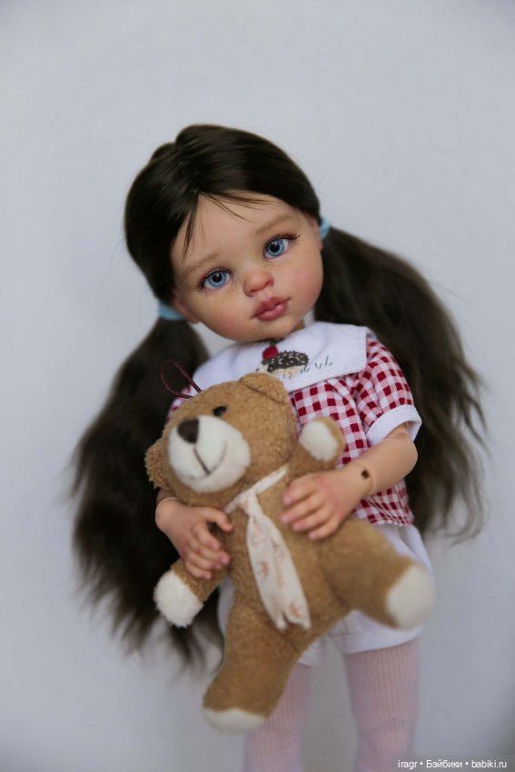 ООАК Ляля — ООАК Paola Reina (Паола Рейна) и испанских кукол: перерисовка (фото 3)