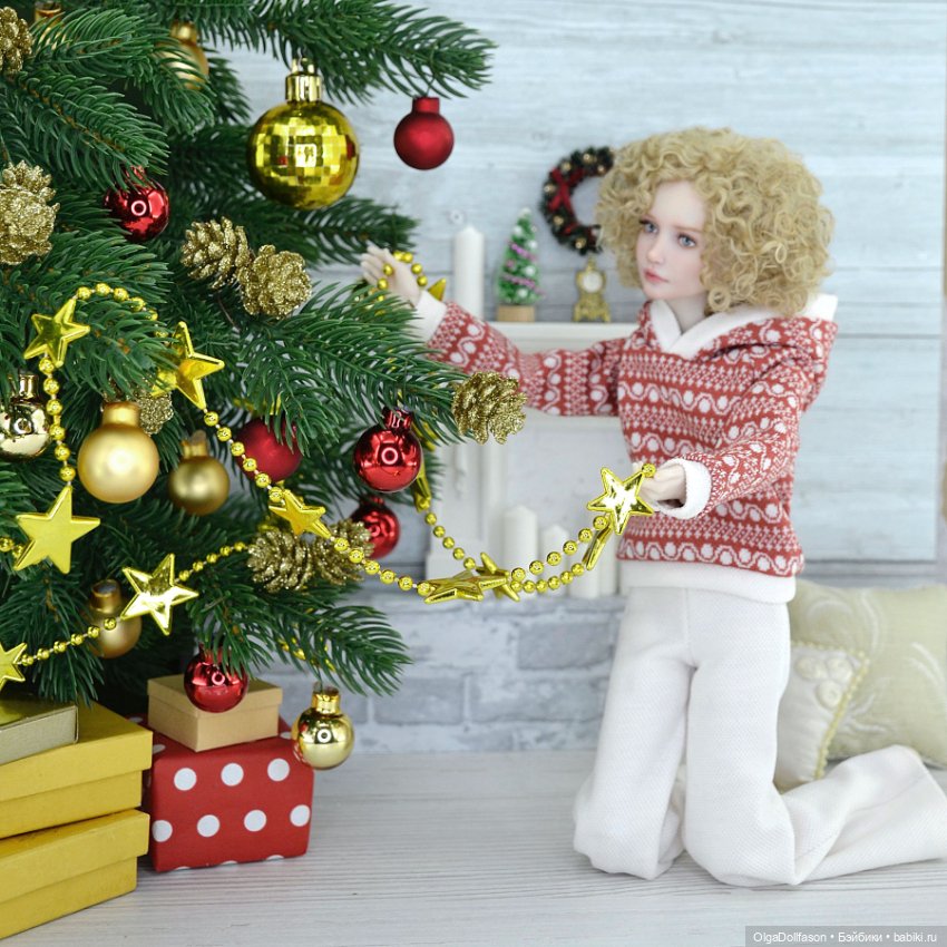 Елка и рождество - Хоуп ждет праздника (фото 3)