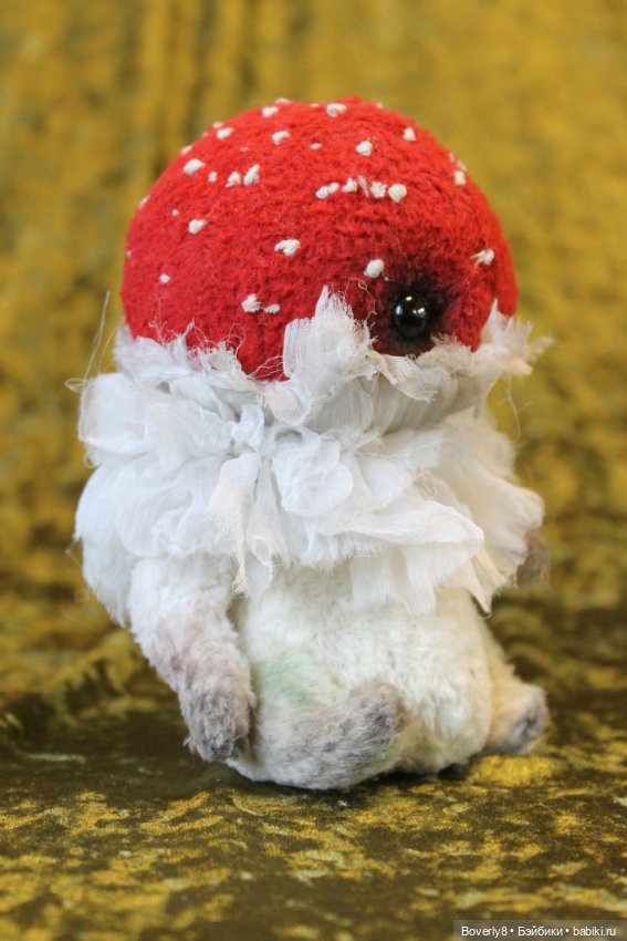 Мухомор и подосиновик — Авторские мишки Тедди и друзья: фото (фото 7)