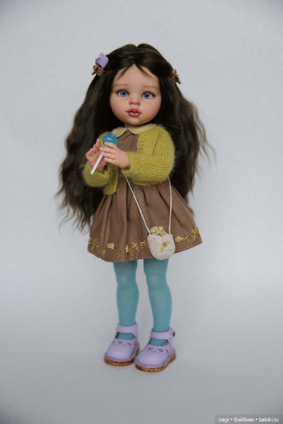 ООАК Ляля — ООАК Paola Reina (Паола Рейна) и испанских кукол: перерисовка (фото 7)