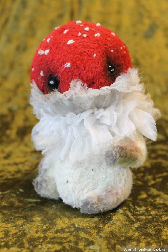 Мухомор и подосиновик — Авторские мишки Тедди и друзья: фото (фото 4)