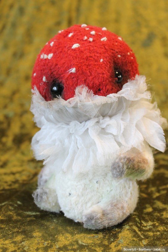 Мухомор и подосиновик — Авторские мишки Тедди и друзья: фото (фото 5)