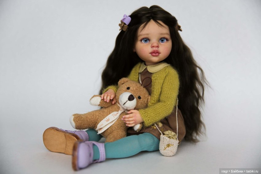 ООАК Ляля — ООАК Paola Reina (Паола Рейна) и испанских кукол: перерисовка (фото 6)