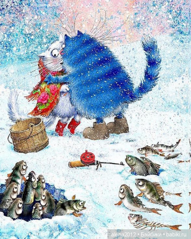 Коты Рины Зенюк встречают Новый Год