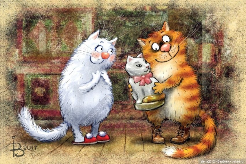 Коты Рины Зенюк встречают Новый Год (фото 8)