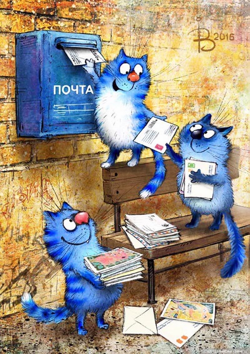 Коты Рины Зенюк встречают Новый Год