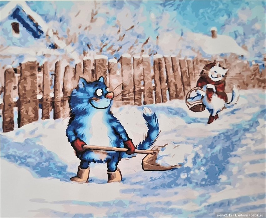 Коты Рины Зенюк встречают Новый Год