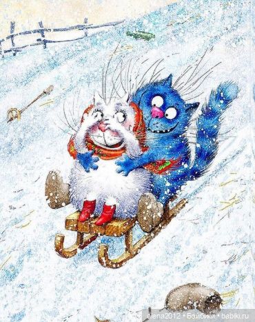 Коты Рины Зенюк встречают Новый Год