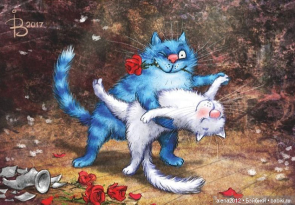 Коты Рины Зенюк встречают Новый Год