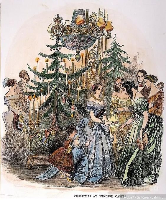 Новогодние открытки XIX-начала ХХ века (фото 2)