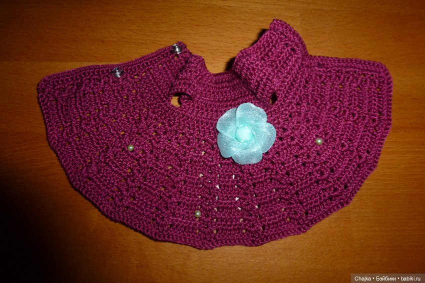 Вязаные платья на кукол Королинки мини — 20 см (Corolle mini)