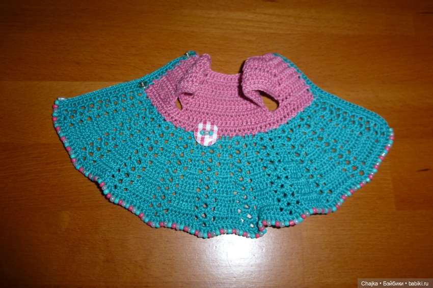 Вязаные платья на кукол Королинки мини — 20 см (Corolle mini)