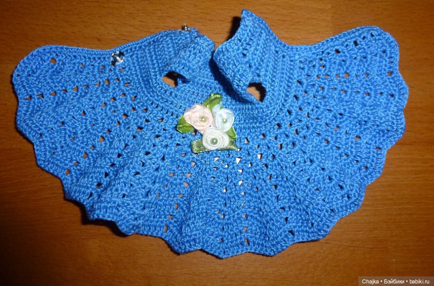 Вязаные платья на кукол Королинки мини — 20 см (Corolle mini) (фото 7)