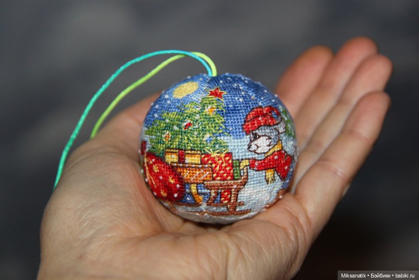 Как мы игрушки на ёлку готовили