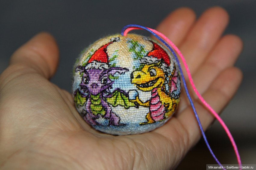 Как мы игрушки на ёлку готовили (фото 7)