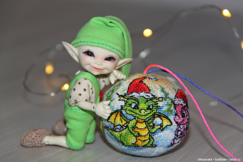 Как мы игрушки на ёлку готовили (фото 8)