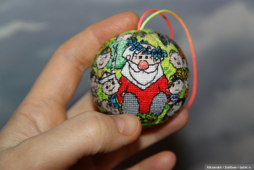 Как мы игрушки на ёлку готовили