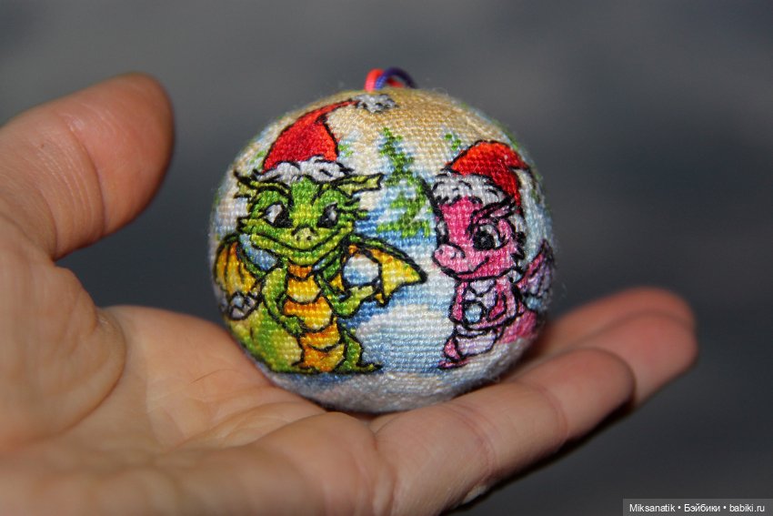 Как мы игрушки на ёлку готовили (фото 6)