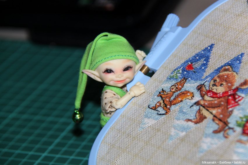 Как мы игрушки на ёлку готовили