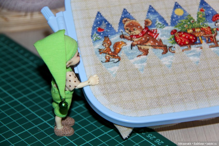 Как мы игрушки на ёлку готовили