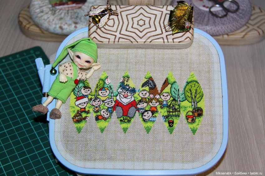 Как мы игрушки на ёлку готовили