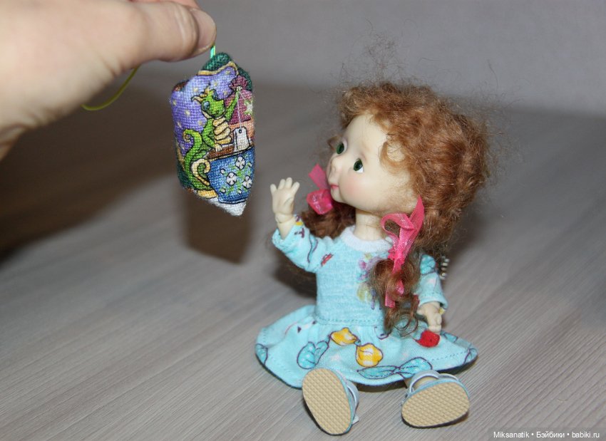 Как мы игрушки на ёлку готовили