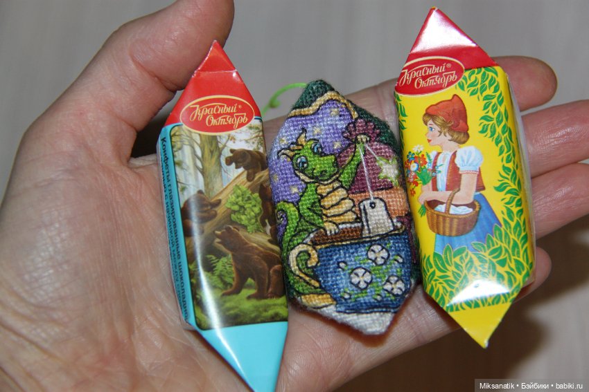 Как мы игрушки на ёлку готовили