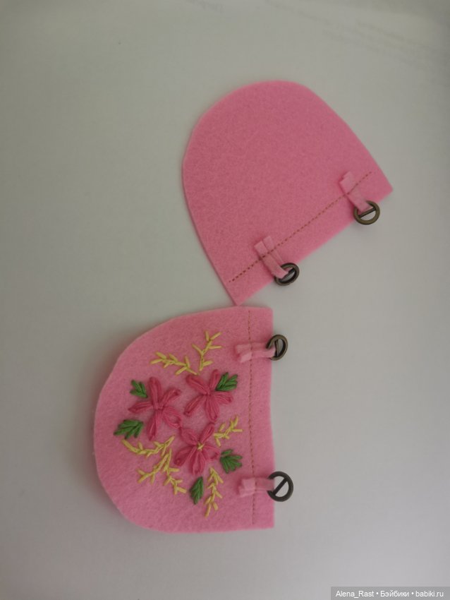 Летняя сумка из фетра 1:6 (фото 4)