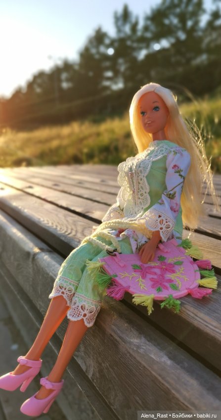 Летняя сумка из фетра 1:6 (фото 7)