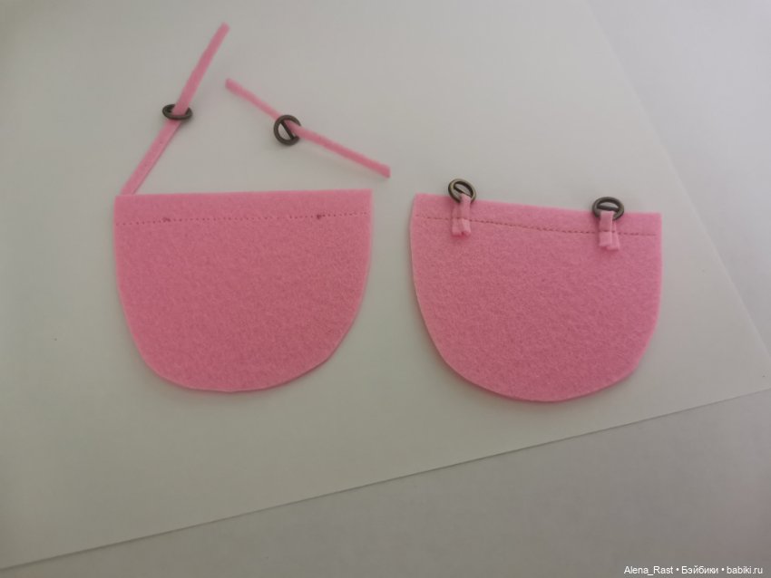 Летняя сумка из фетра 1:6 (фото 2)