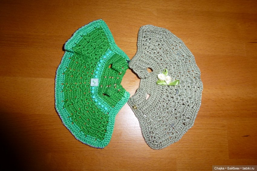 Вязаные наряды на кукол Машенька 15 см ( "Карапуз") (фото 7)
