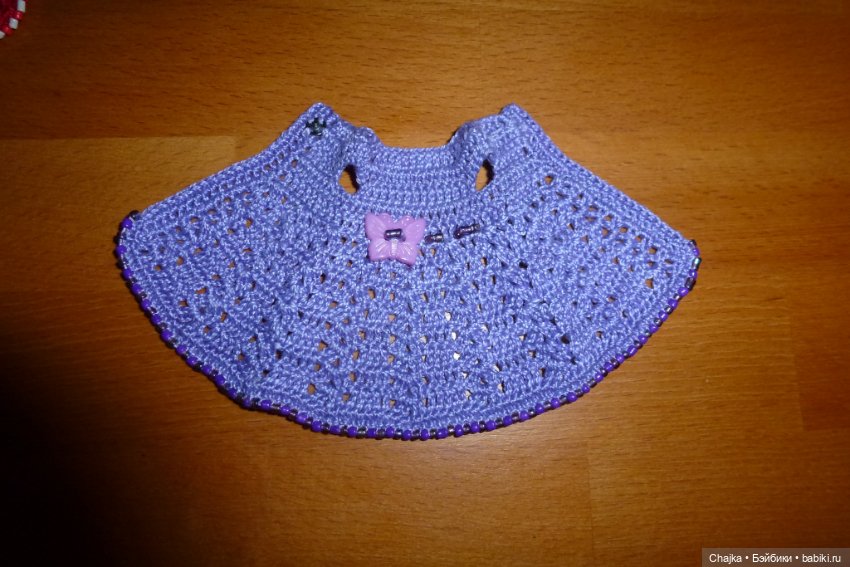 Вязаные наряды на кукол Машенька 15 см ( "Карапуз")