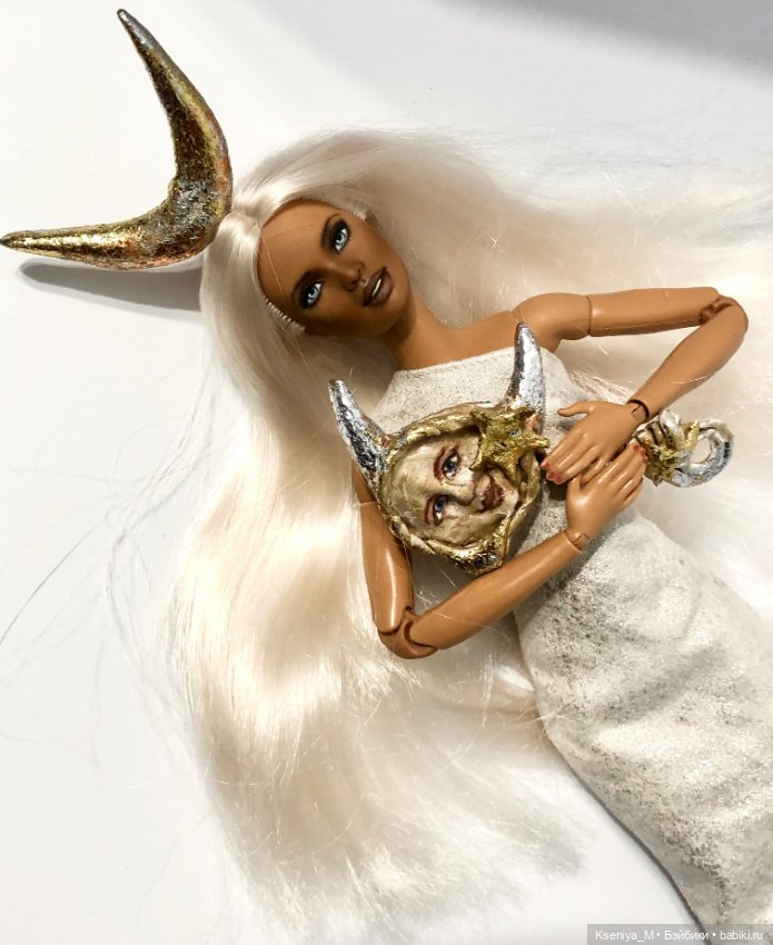 Самый необычный гибрид для ООАК за мою память. Поделитесь, Ашу узнали сразу или молд показался незнакомым