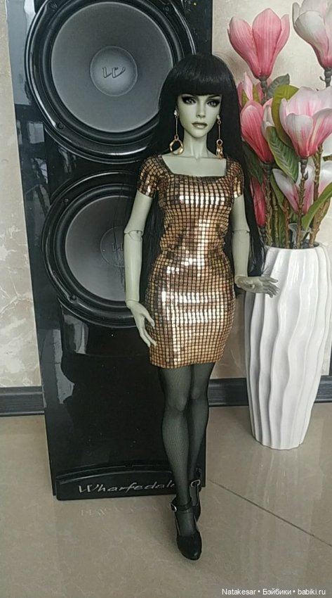 Раффина в Новогоднем образе