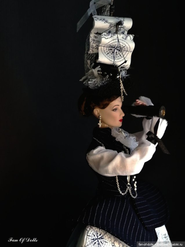 Морское приключение — Одежда и обувь для кукол своими руками: фото (фото 9)