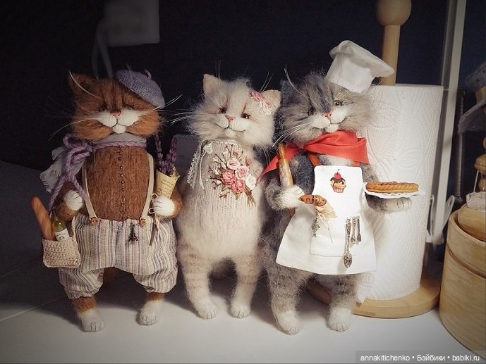 Удивительные коты Бессогоновой Ольги