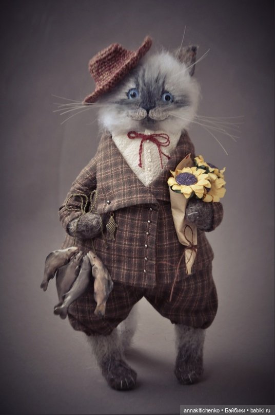 Удивительные коты Бессогоновой Ольги