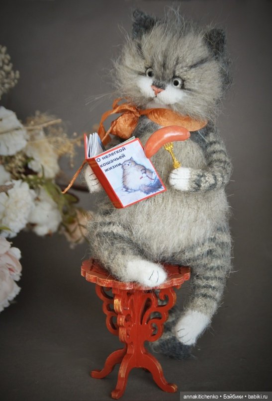 Удивительные коты Бессогоновой Ольги (фото 7)