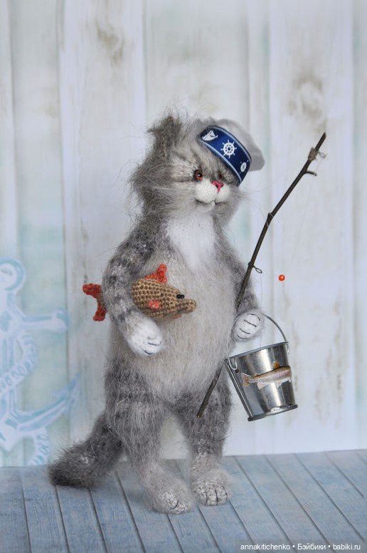 Удивительные коты Бессогоновой Ольги (фото 8)