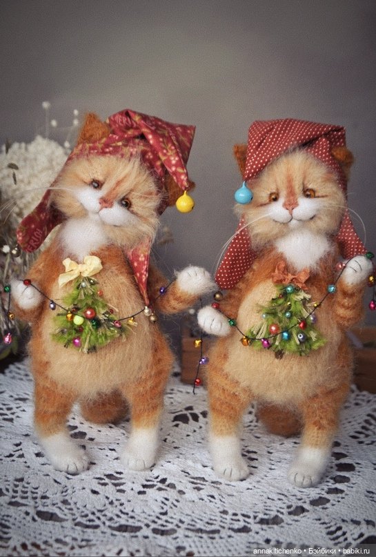 Удивительные коты Бессогоновой Ольги