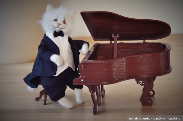 Удивительные коты Бессогоновой Ольги (фото 9)