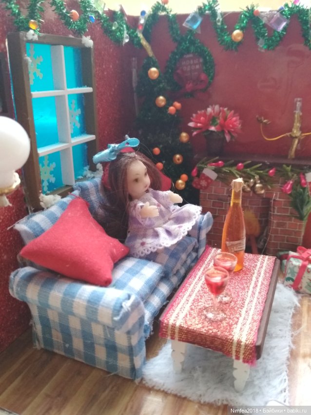 Румбокс новогодний — Румбоксы и кукольные интерьеры: фото (фото 5)
