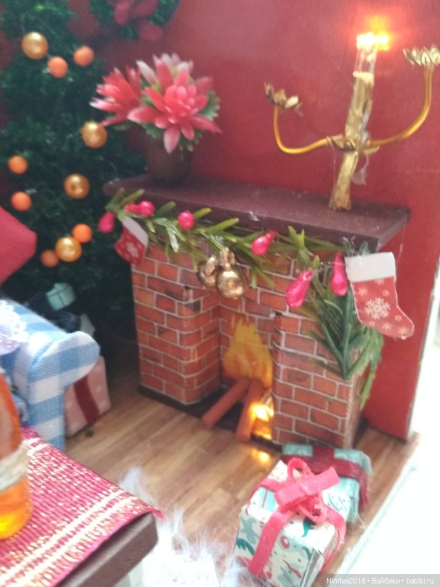 Румбокс новогодний — Румбоксы и кукольные интерьеры: фото (фото 4)