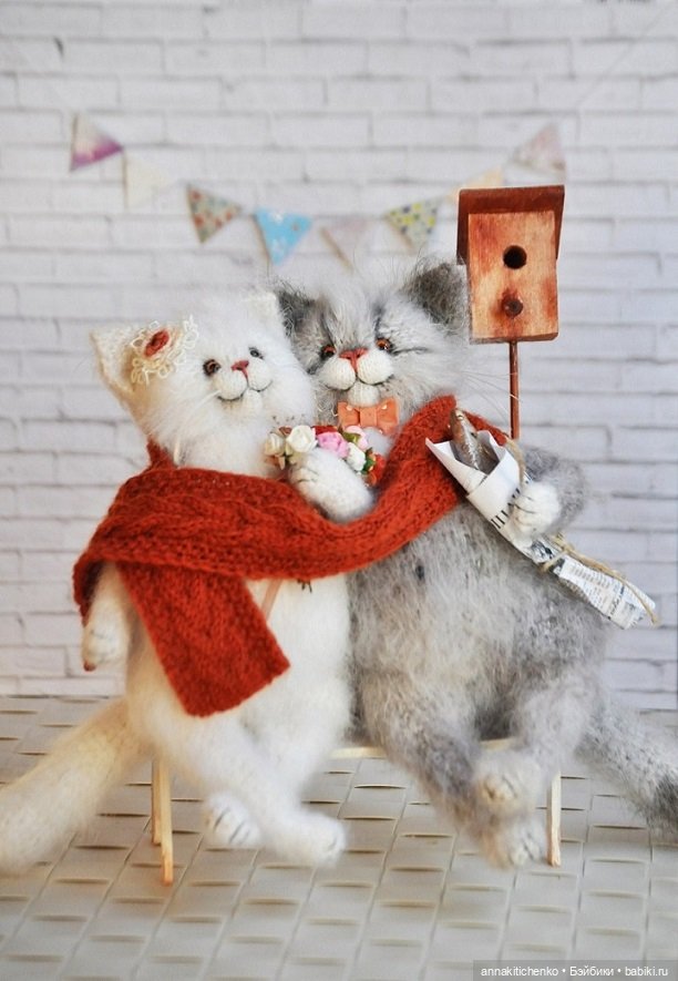 Удивительные коты Бессогоновой Ольги