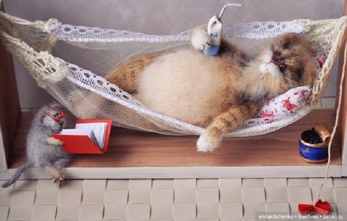 Удивительные коты Бессогоновой Ольги