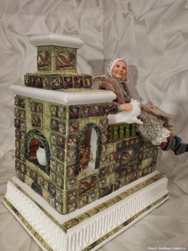 Русская печка — Мебель для кукол и домиков: фото (фото 4)